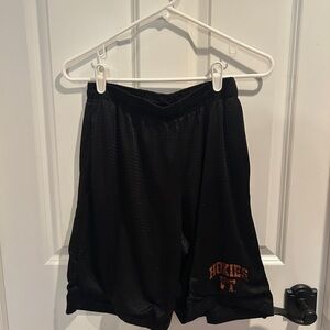 Black Virginia Tech Athletic Shorts
